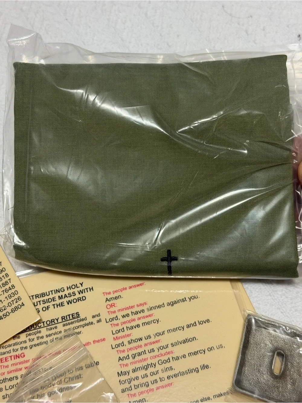 VTG Complete Chaplain’s Kit Woodland - 3T951/ Speciality Defense Systems Prayers